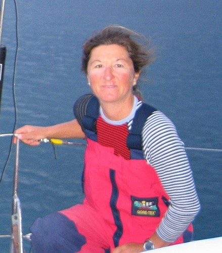 Sally Gordon offshore © SW
